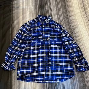 H&M Blue flannel